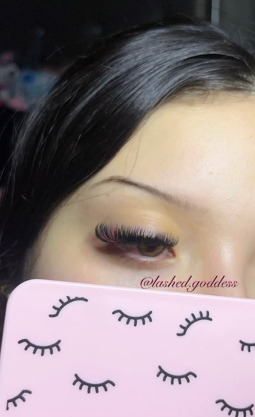 Color Lash Extensions Santa Clarita